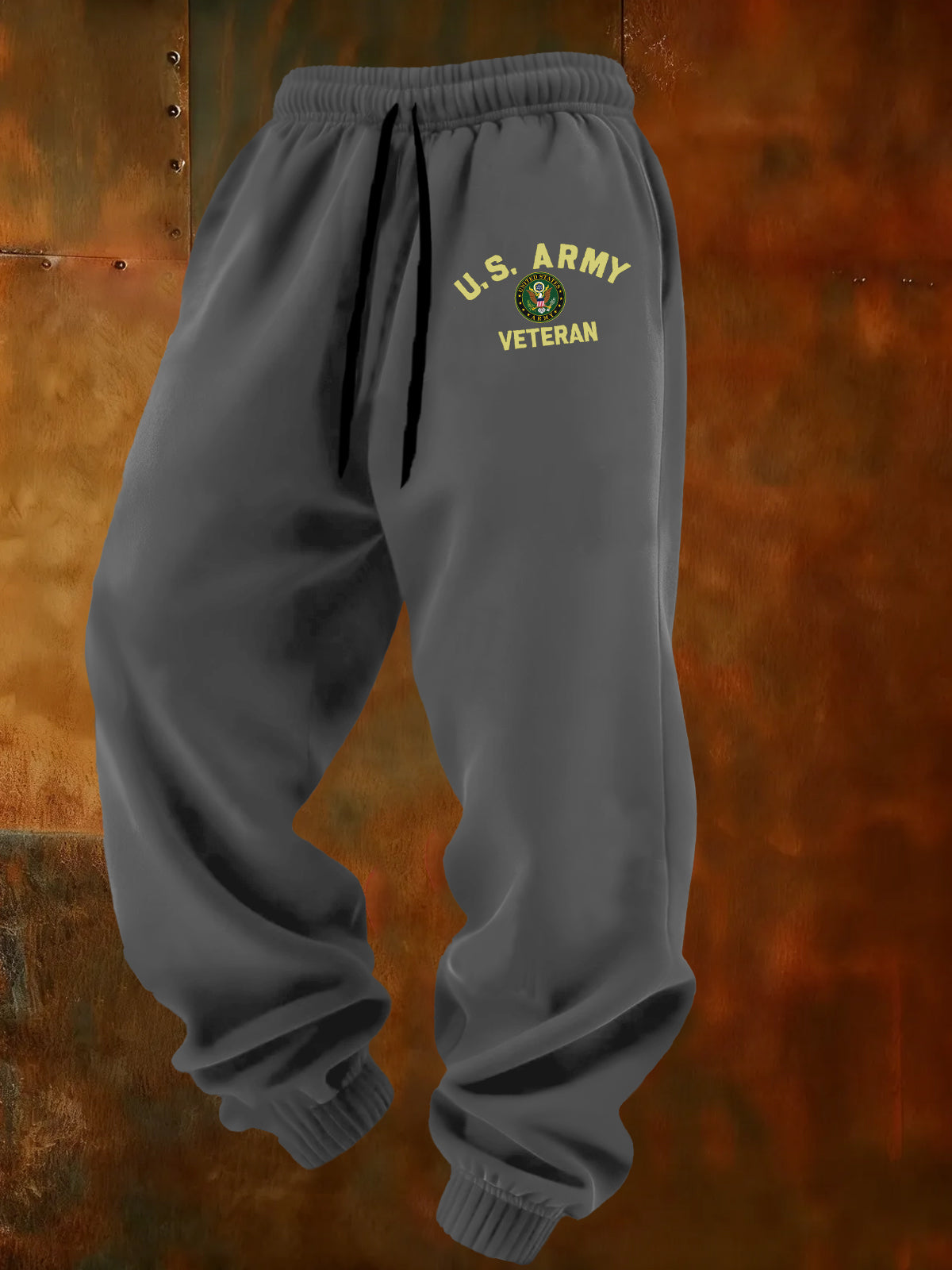 US Army Veteran Printed Casual  Casual Sweatpants