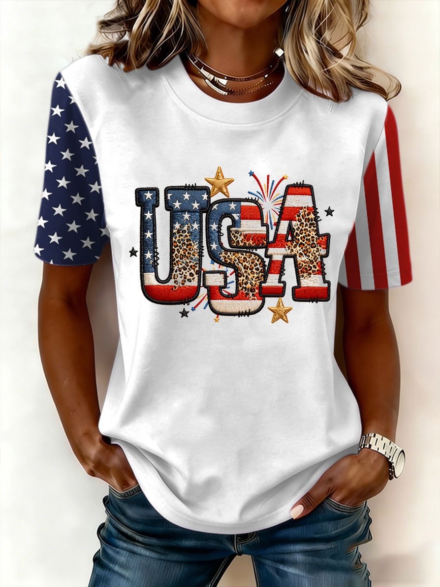Women's Casual 250th Anniversary Printed Art T-Shirt