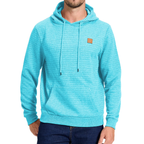 Men's Pullover Plaid Jacquard Hoodie