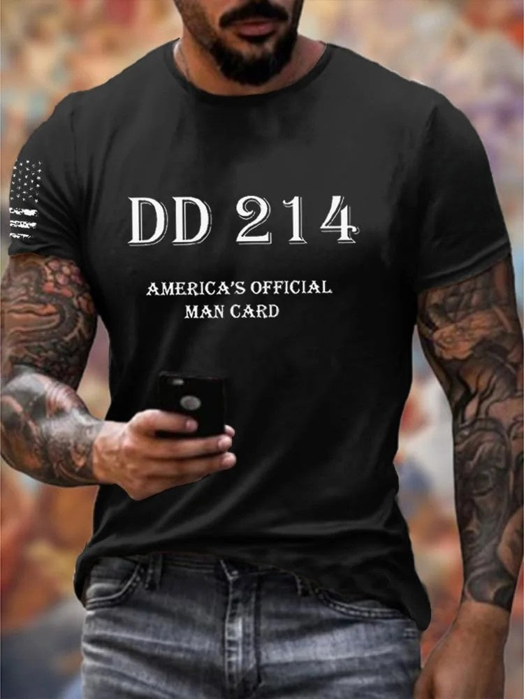 Men's  Printed Casual T-Shirt