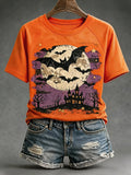 Women'S Fall Batwing Cotton T-Shirts