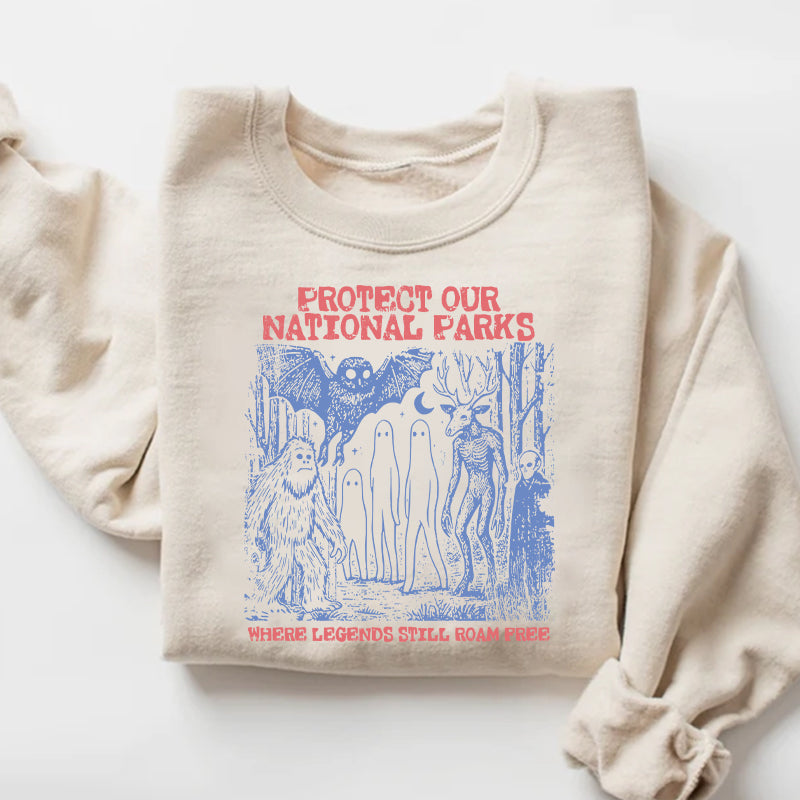 Cryptid National Parks Sweatshirt