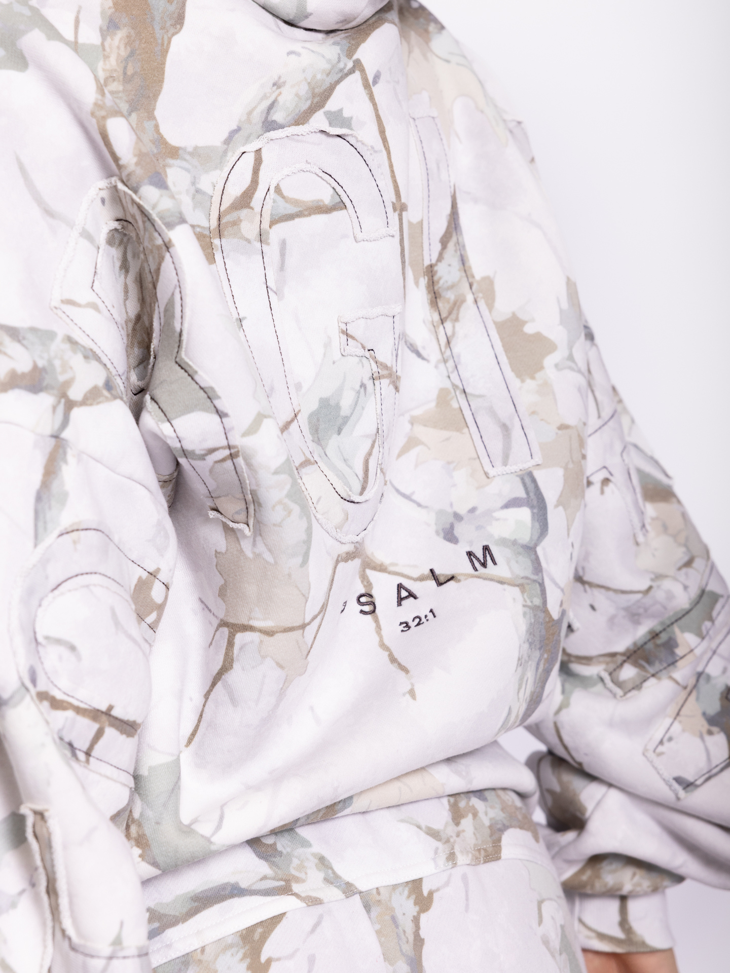 Kingdom Essential Patchwork Hoodie