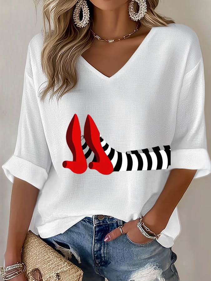 🔥Buy 2 Get 10% Off🔥Women's Halloween Print T-Shirt