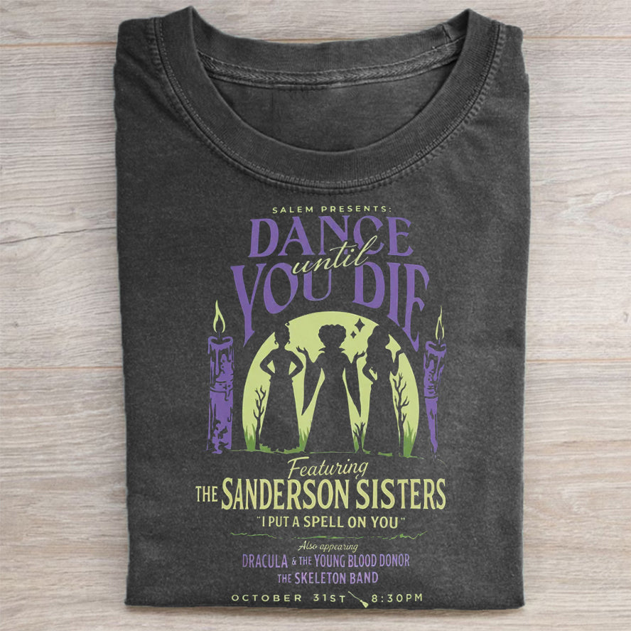 Vintage Dance Till You Die T-shirt