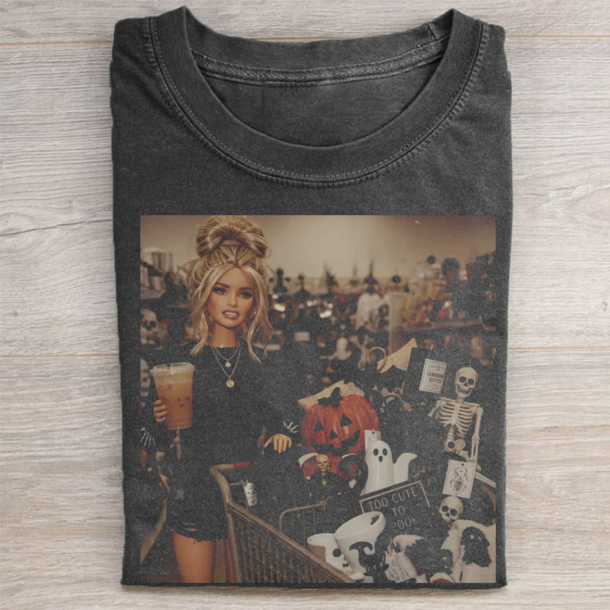 Retro Doll Face Meme  T-shirt