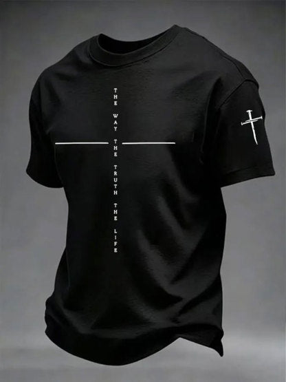 Men's The Way The Truth The Life Short-sleeved T-shirt
