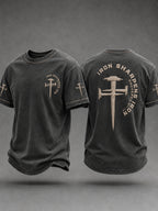 Men's Christian Iron Sharpens Iron Short Sleeve T-shirt