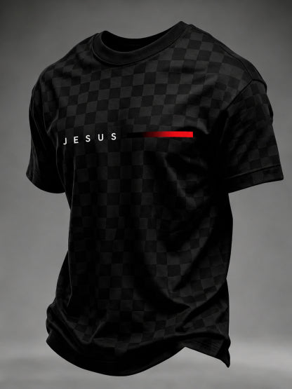 Men's JESUS Printed T-shirt