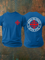 Men's Make No Peace With Evil Print Tee