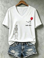 Women's Gothic Skull T-Shirt