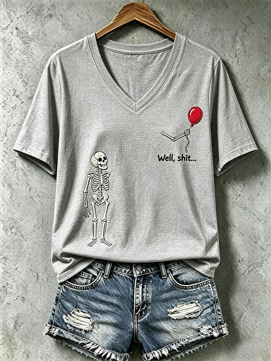 Women's Gothic Skull T-Shirt