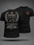 Men's Here Am I. Send Me. Isaiah 6:8 Print Casual Tee