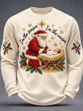 Men's Christmas Print Top