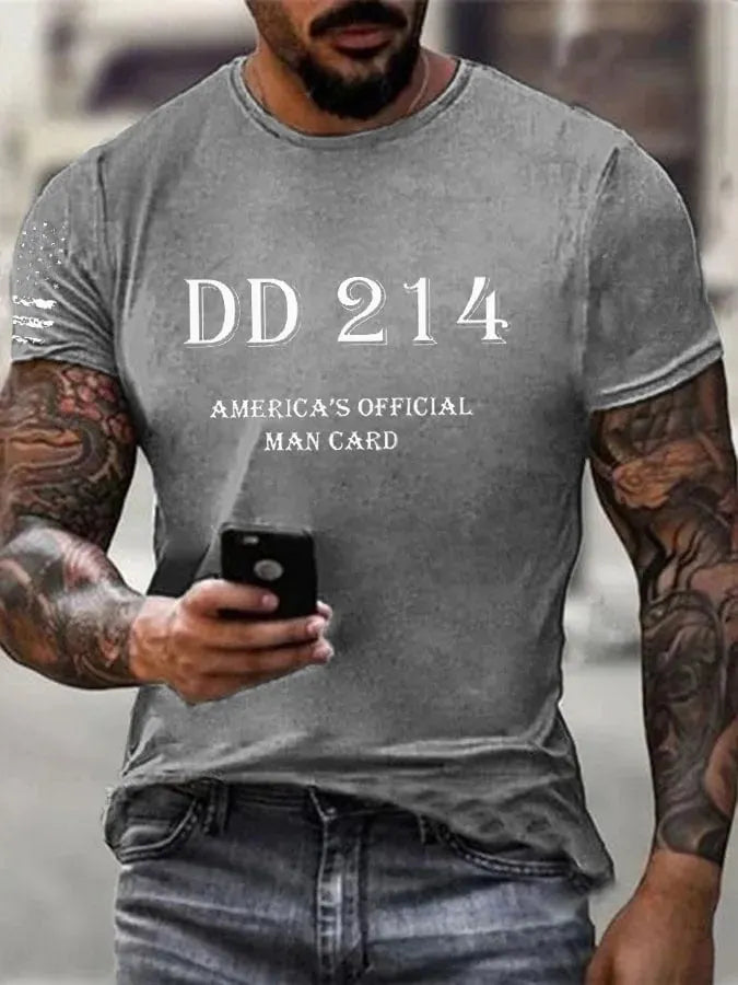 Men's  Printed Casual T-Shirt
