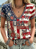 Women's American 250th Anniversary Short-Sleeve T-Shirt