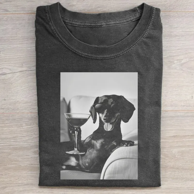 Vintage Funny Dachshund T-shirt/Sweatshirt