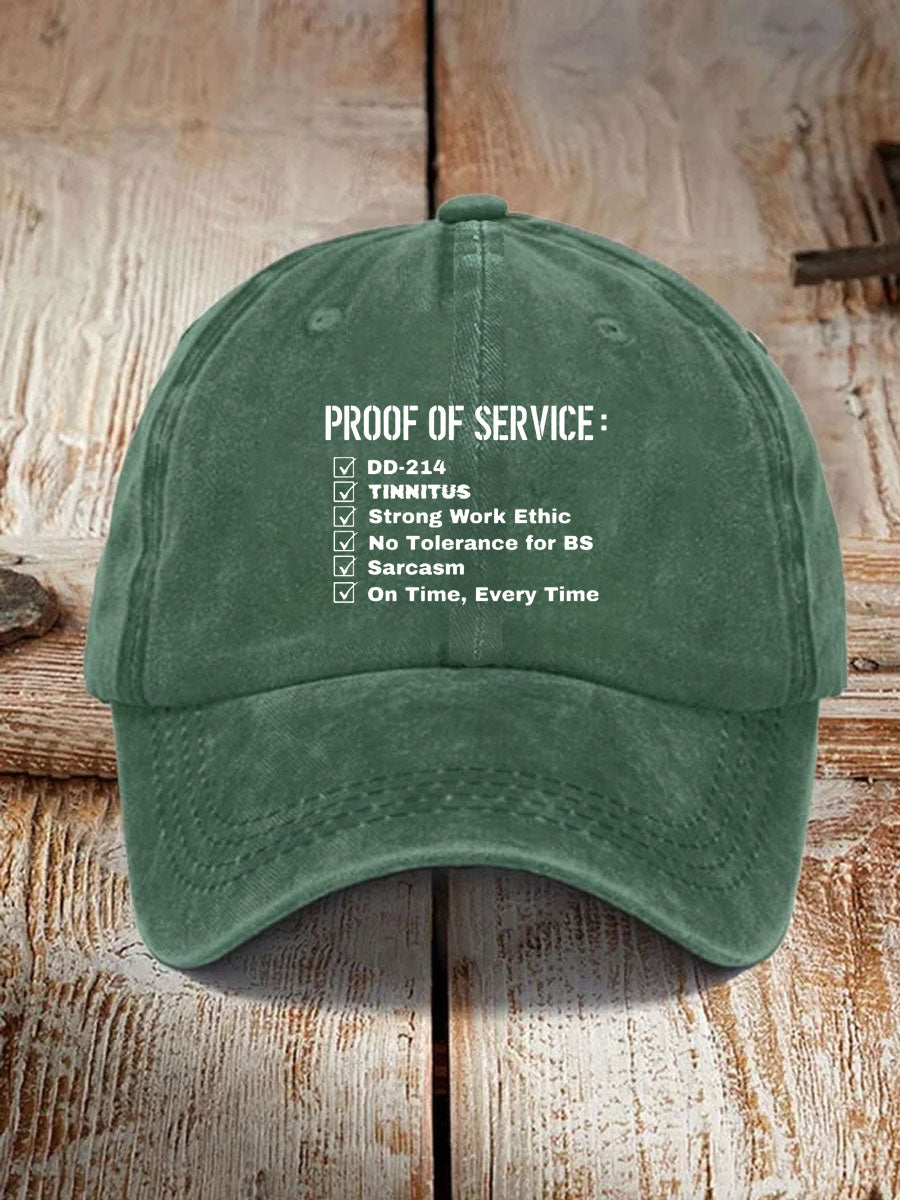 Proof Of Service  Pattern Washed And Distressed Hats