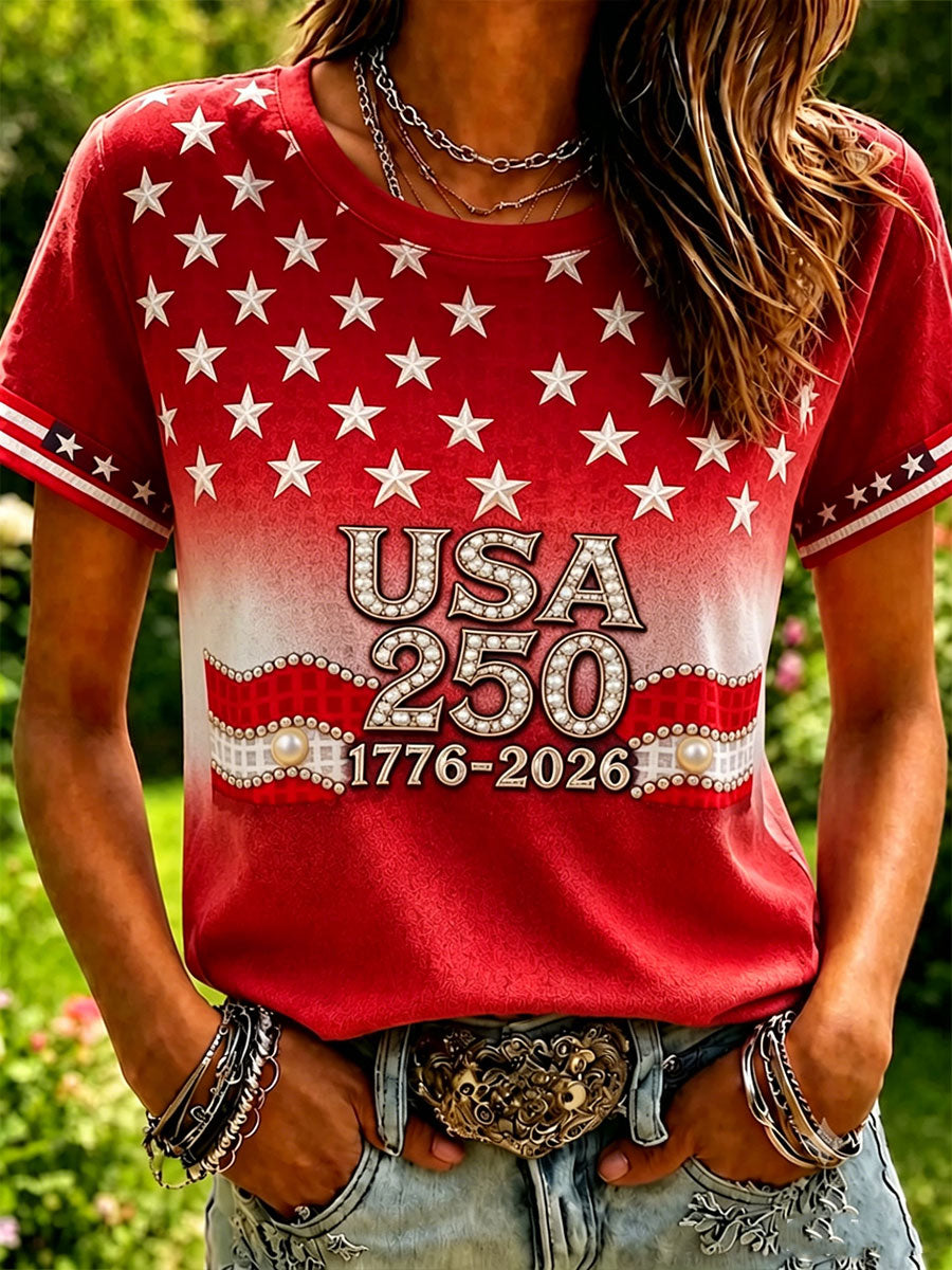 Women's American T-Shirt