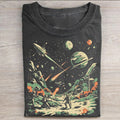 Space Battle Vintage T-shirt