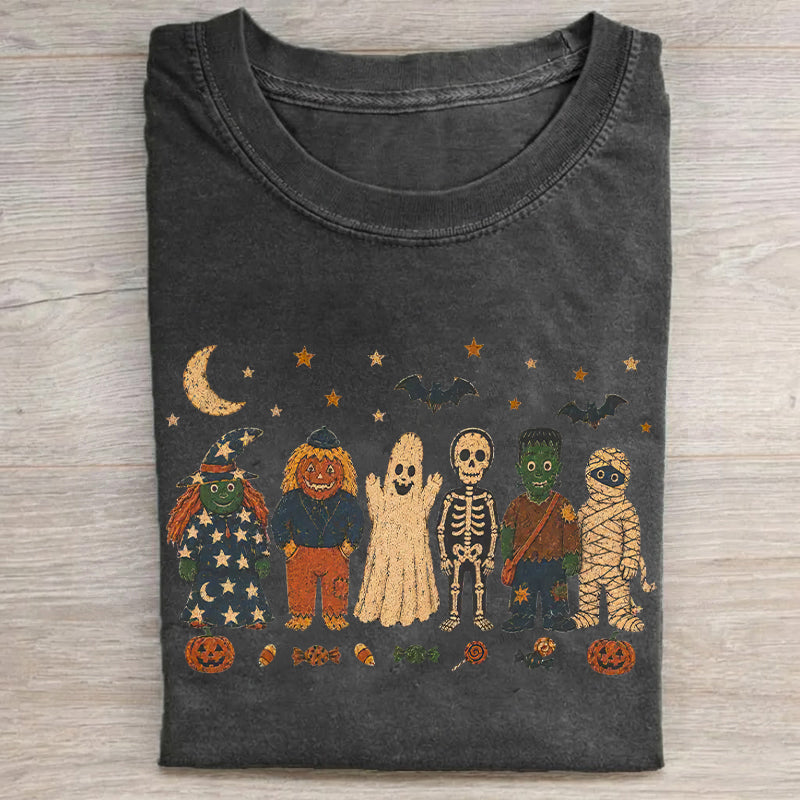 Vintage Halloween Spooky Season T-shirt