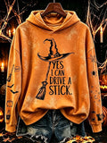 Women's Halloween Print Hoodie