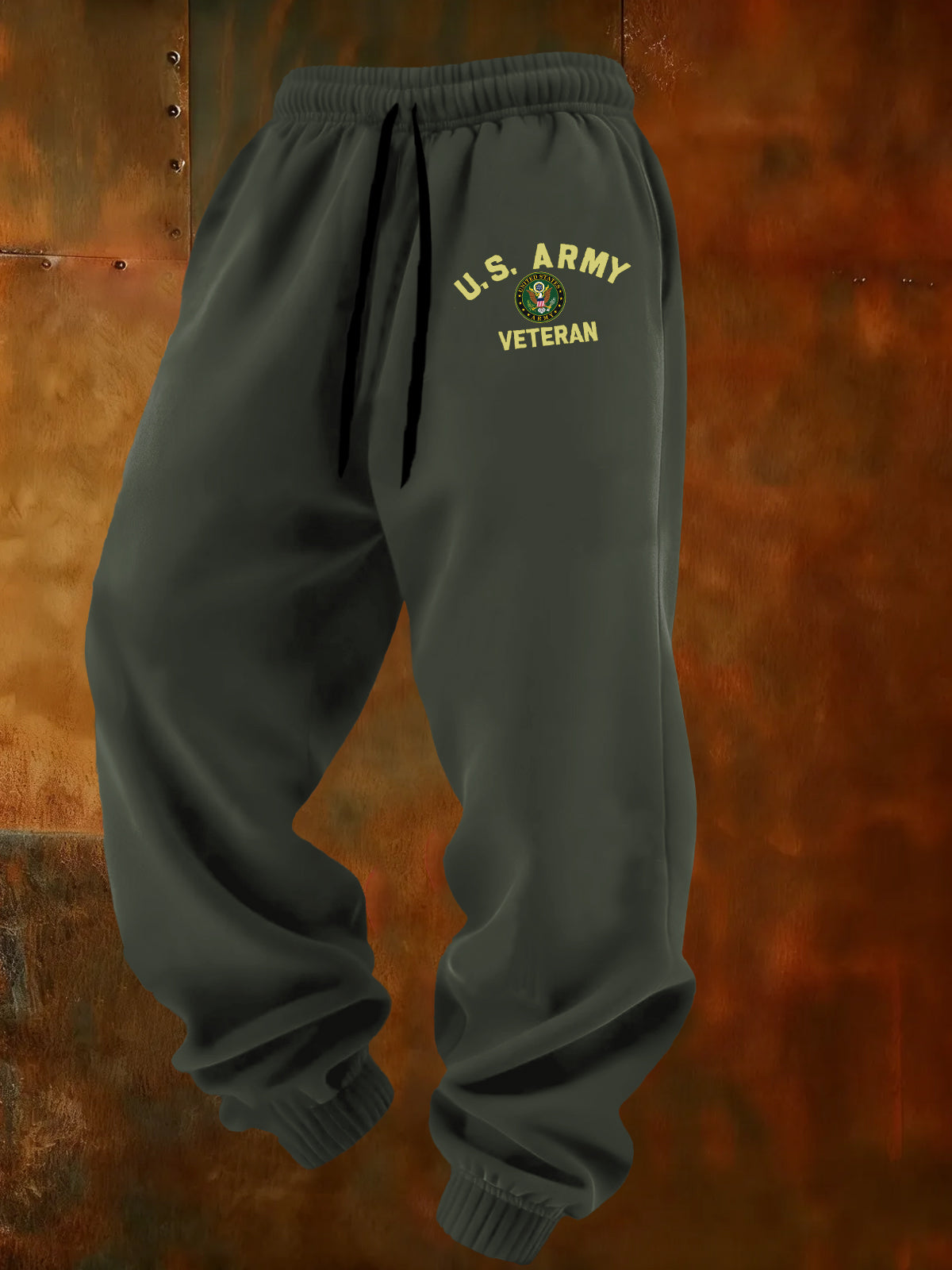US Army Veteran Printed Casual  Casual Sweatpants