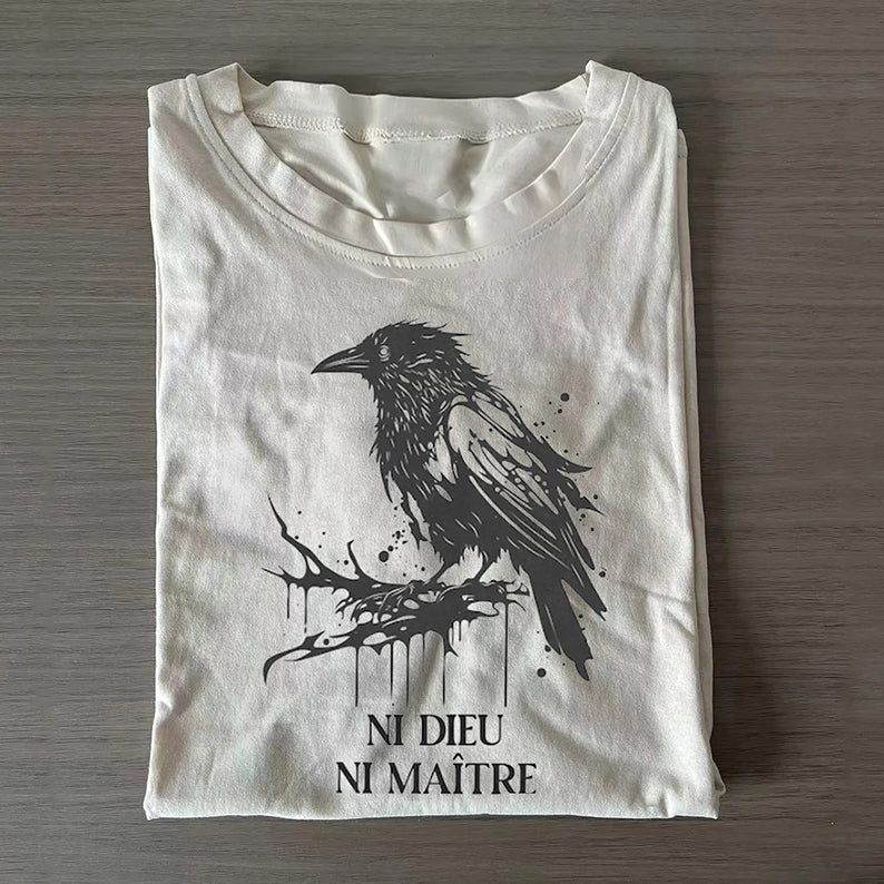 Raven Ni Dieu Ni Maître T-shirt