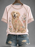 Women's Art Dog Tee