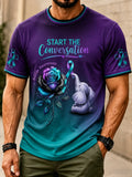 Men's Suicide Prevention Awareness Short-Sleeve T-Shirt