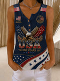 Women's USA 250th Anniversary Printed T-shirt