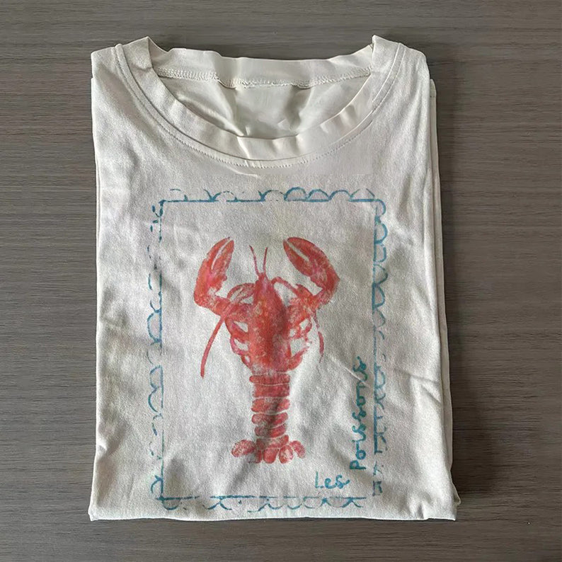Lobster Graphic T-shirt