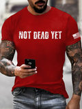 No Dead Yet Pattern 100% Cotton T-Shirt