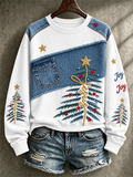 Women'S Christmas Printed Pullover