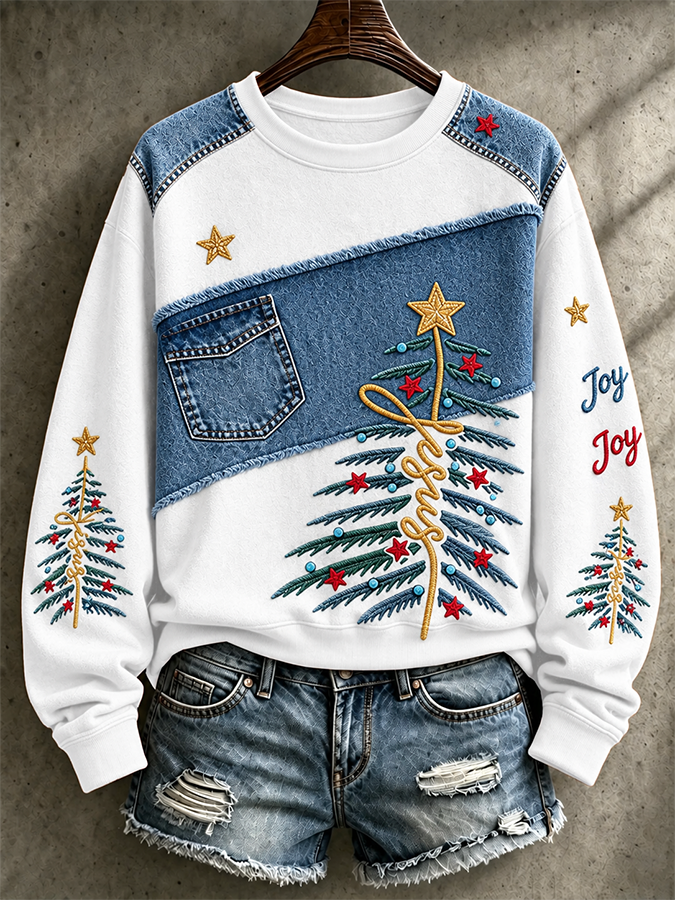 Women'S Christmas Printed Pullover