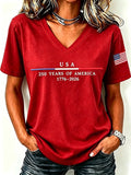 Women's Print Casual T-shirt
