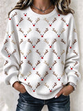 Women's Casual Printed Sweatshirt