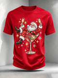 Herren-Freizeitoberteil mit Weihnachtsmotiv