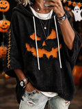 Women'S Halloween Print Hoodie