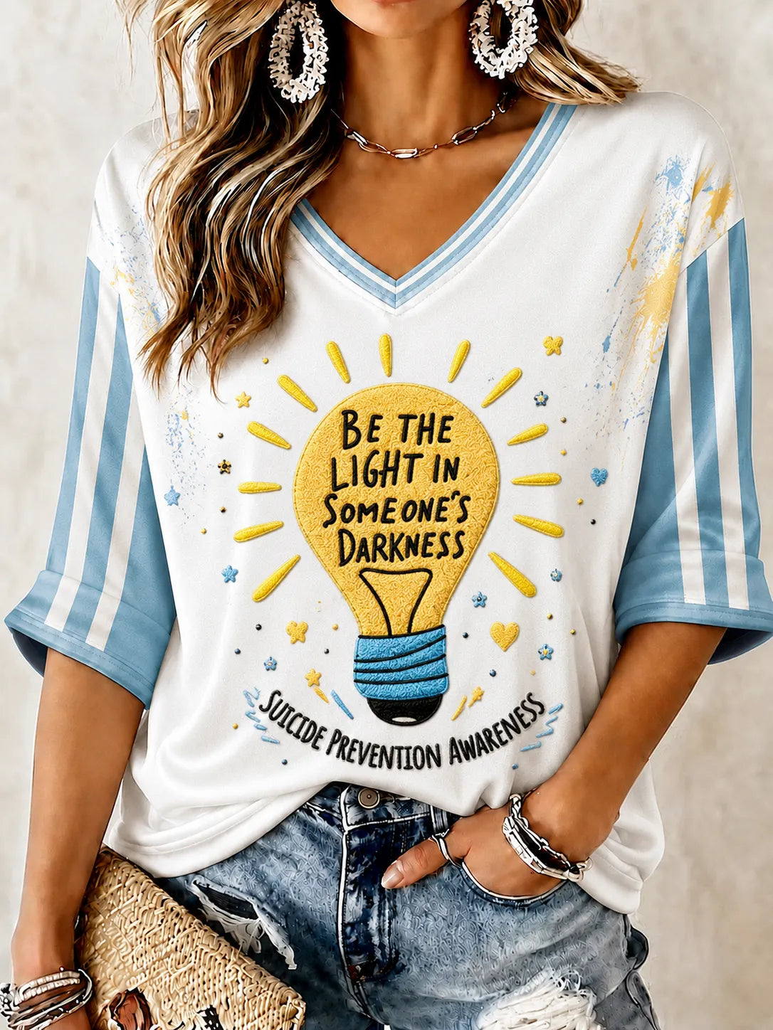 Women's Suicide Prevention Awareness T-Shirt