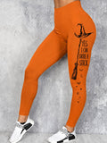 Women's Halloween Print Leggings