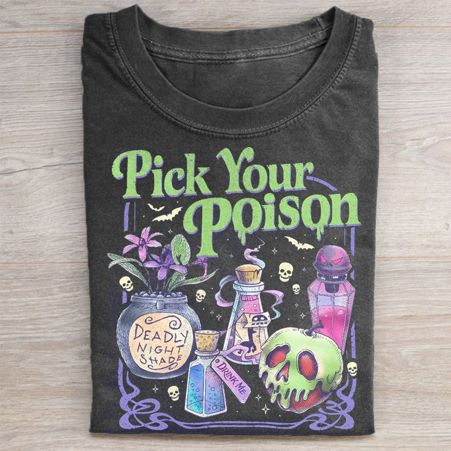 Pick Your Poison Vintage T-shirt