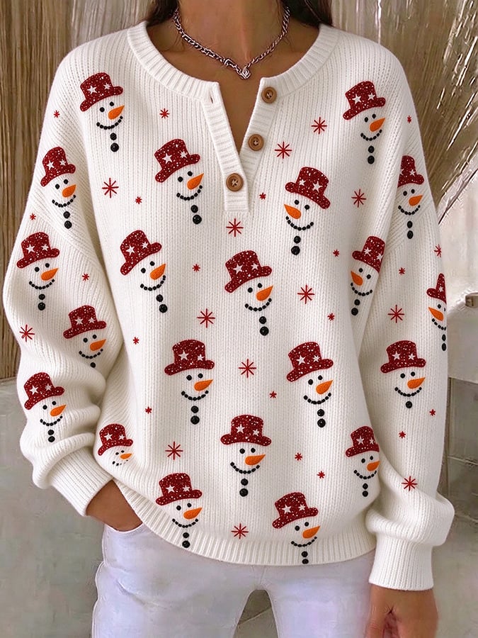 Women'S Casual Printed Sweatshirt