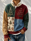 Damen-Top im Vintage-Stil mit Weihnachtsmotiven und Glaubensbezug
