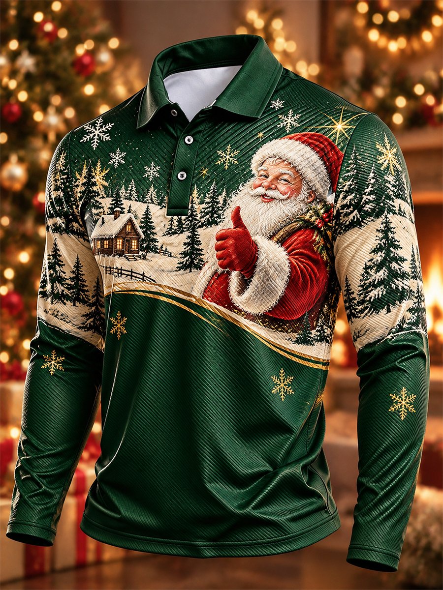 Men's Christmas Day Polo Shirt