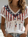 Women's Casual Printed Top
