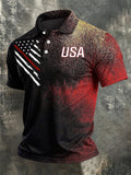 Men's America Anniversary Short-Sleeve Polo Shirt