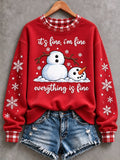 Women's Christmas Casual Sweatshirt