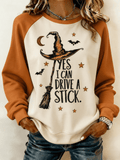 Women's Halloween Print Hoodie
