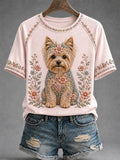 Women's Art Dog Tee